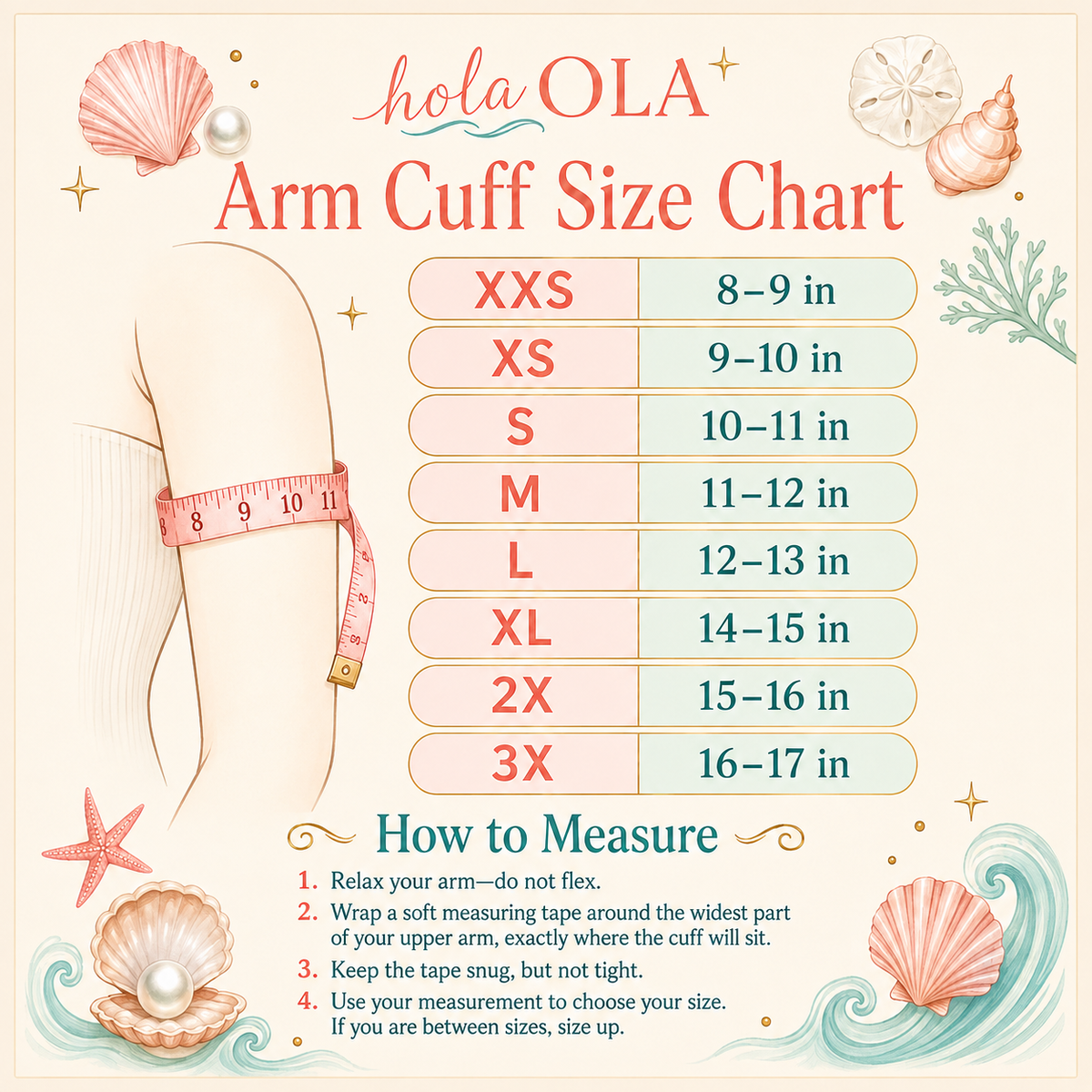 Kailani XS Arm Cuff