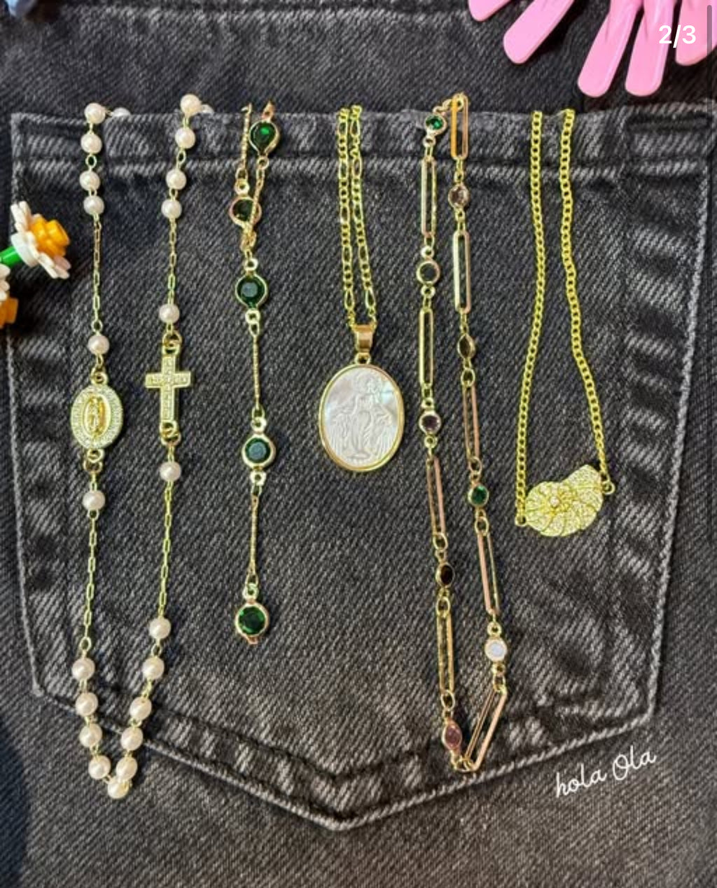 Pearly Prayer Necklace