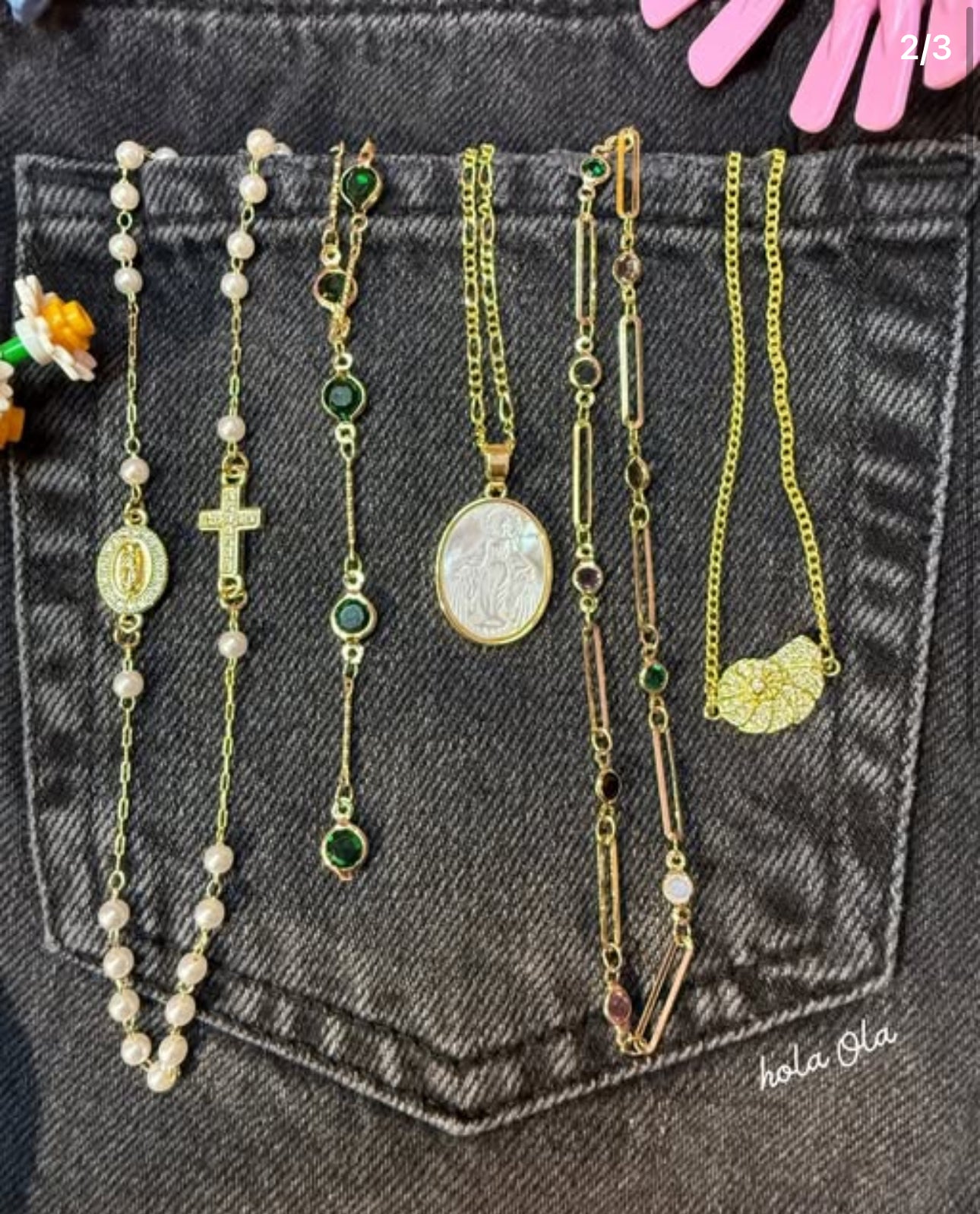 Pearly Prayer Necklace