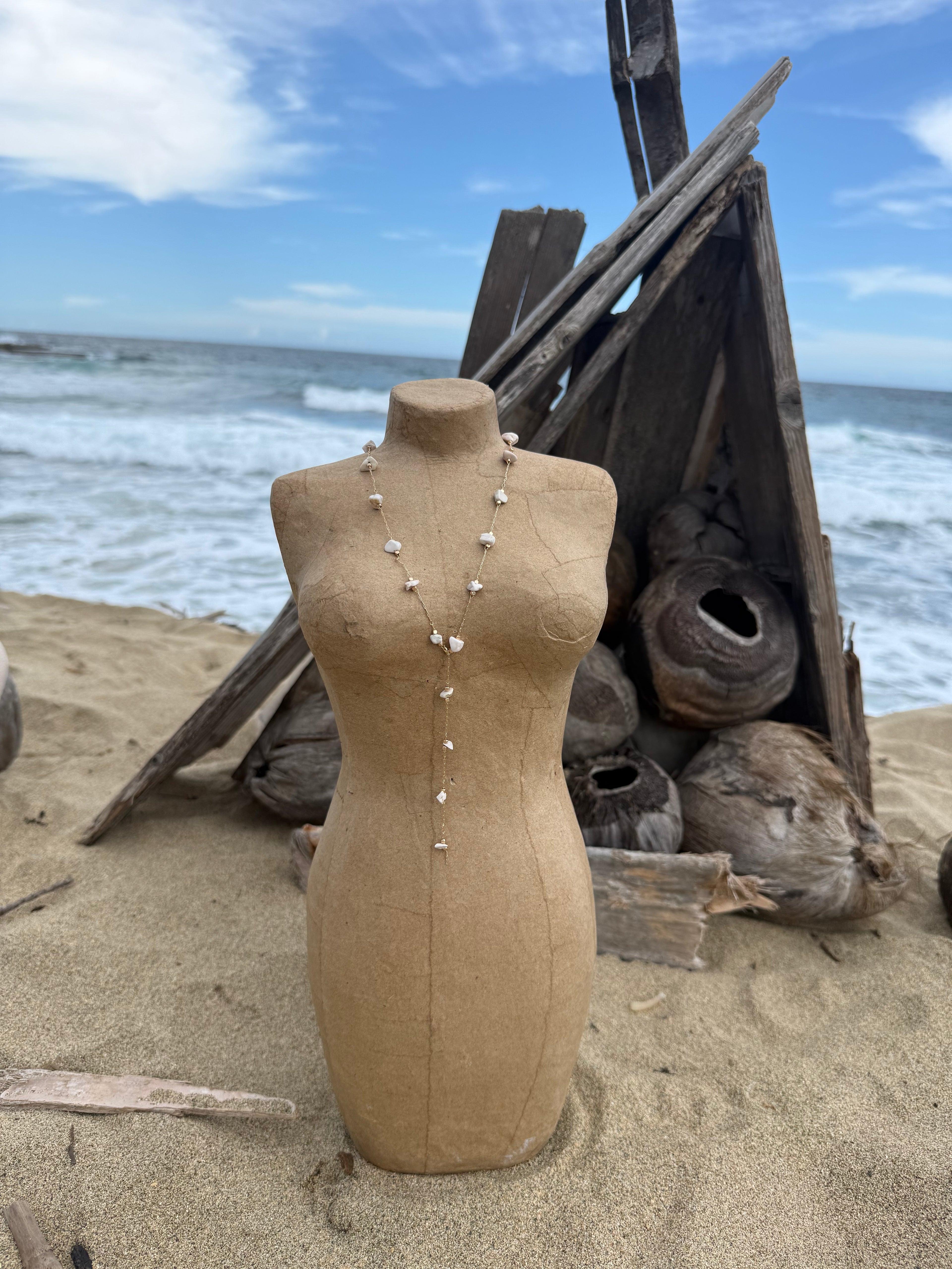 Solana -Y- Necklace