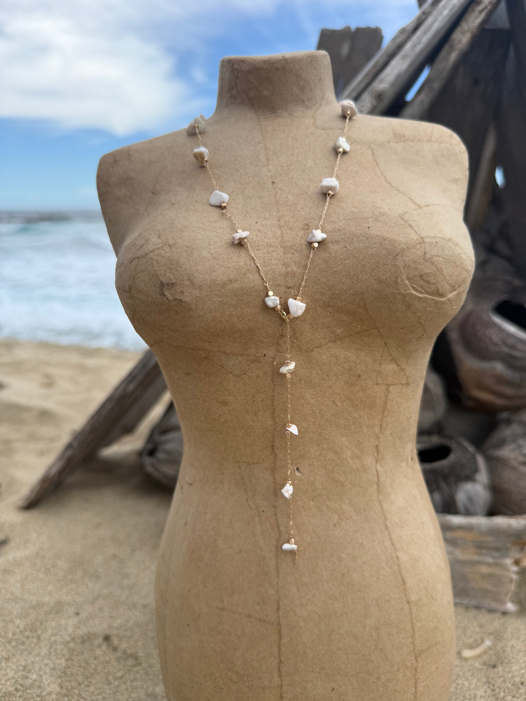 Solana -Y- Necklace