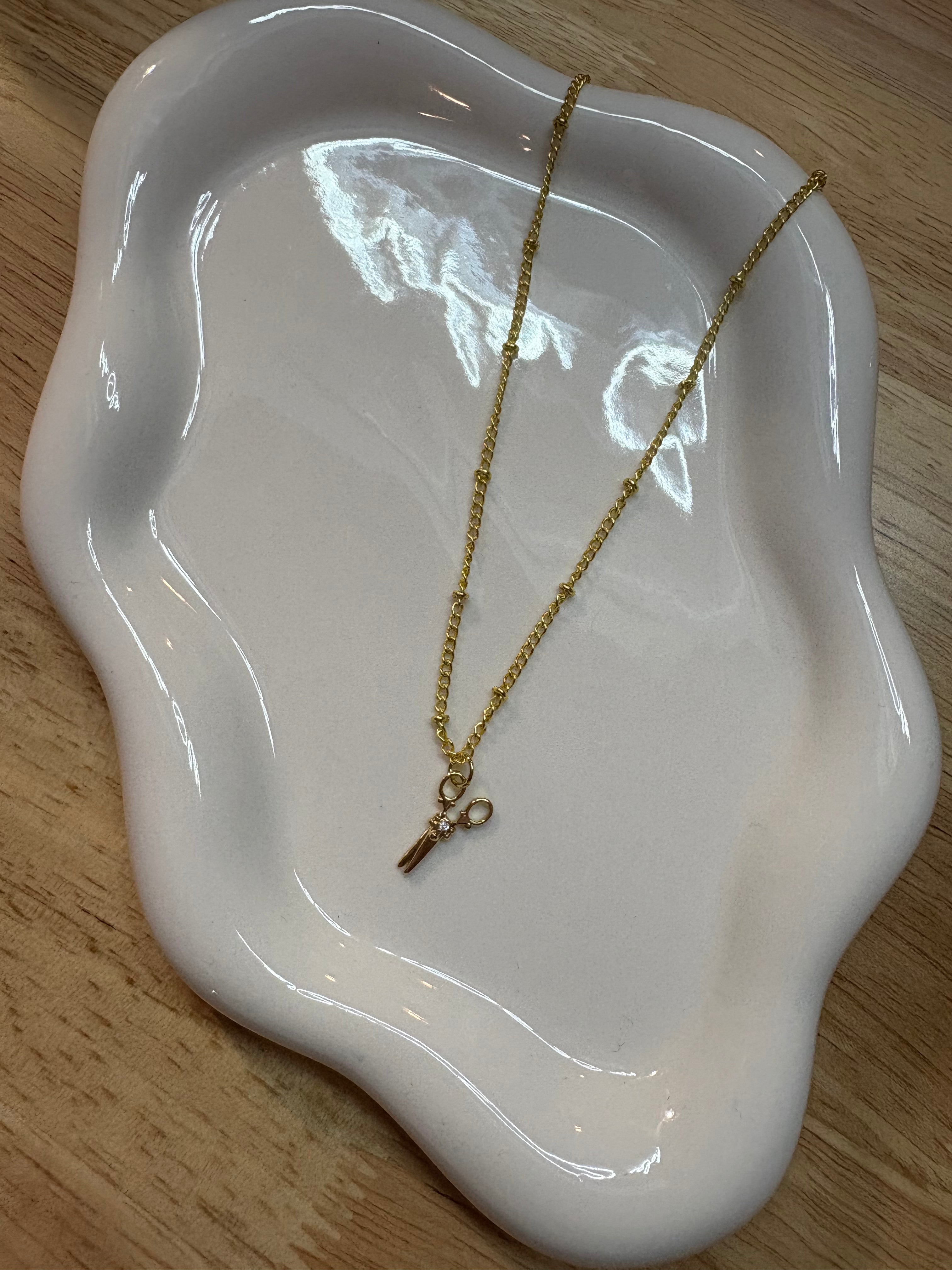 Golden Cut Necklace