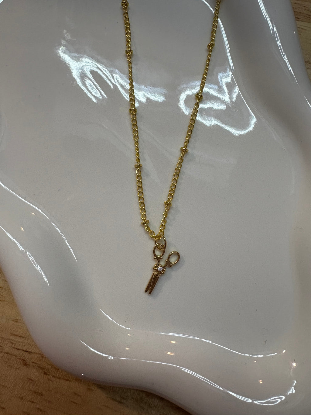 Golden Cut Necklace