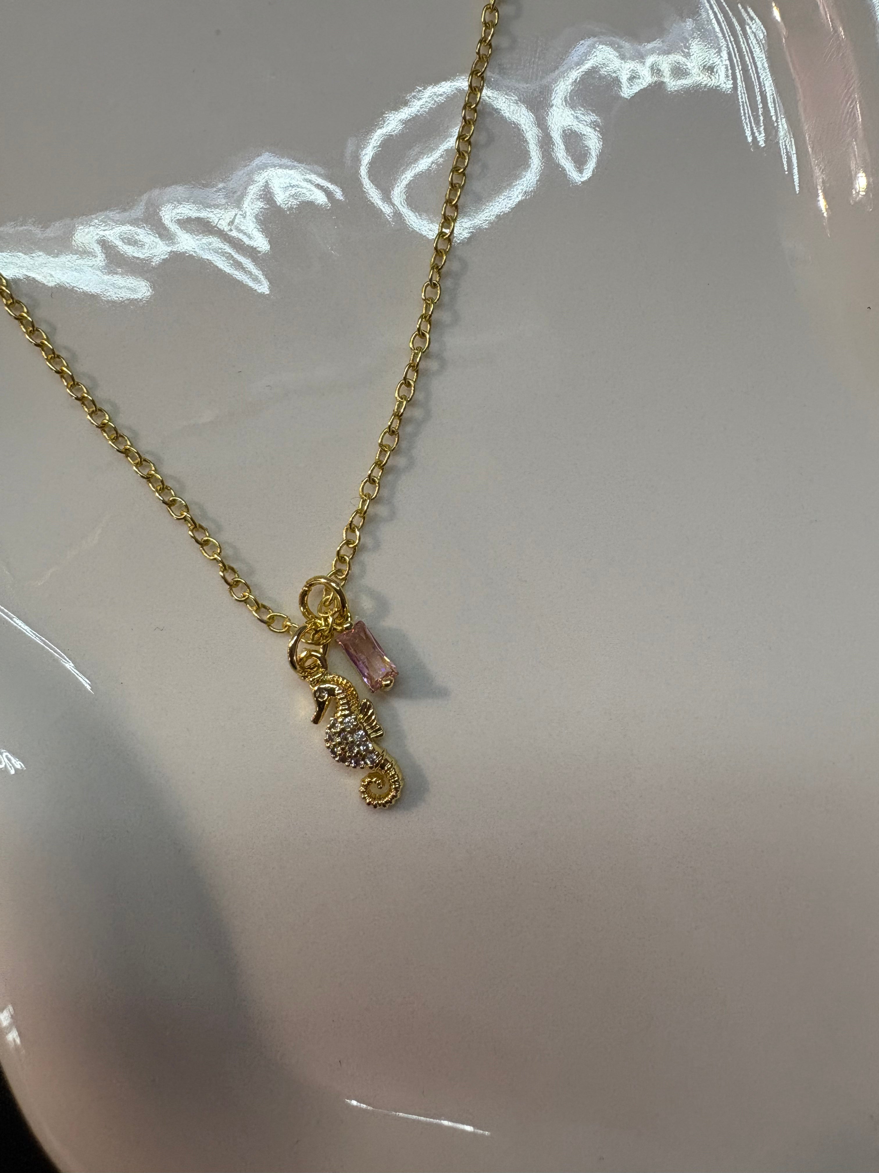 Seahorse Tide Necklace