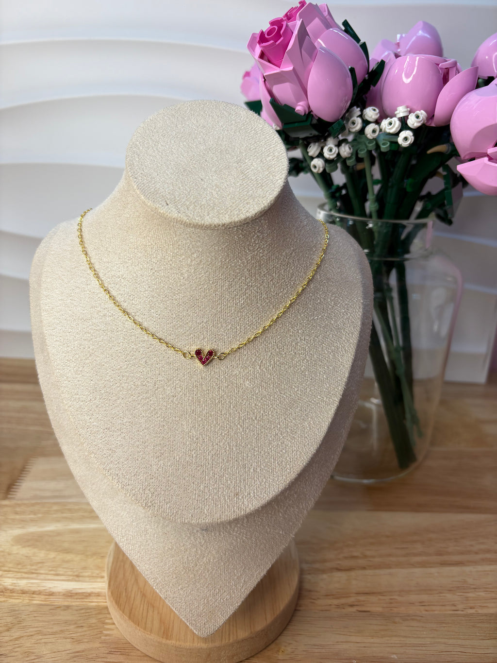 Conversation Heart Necklace