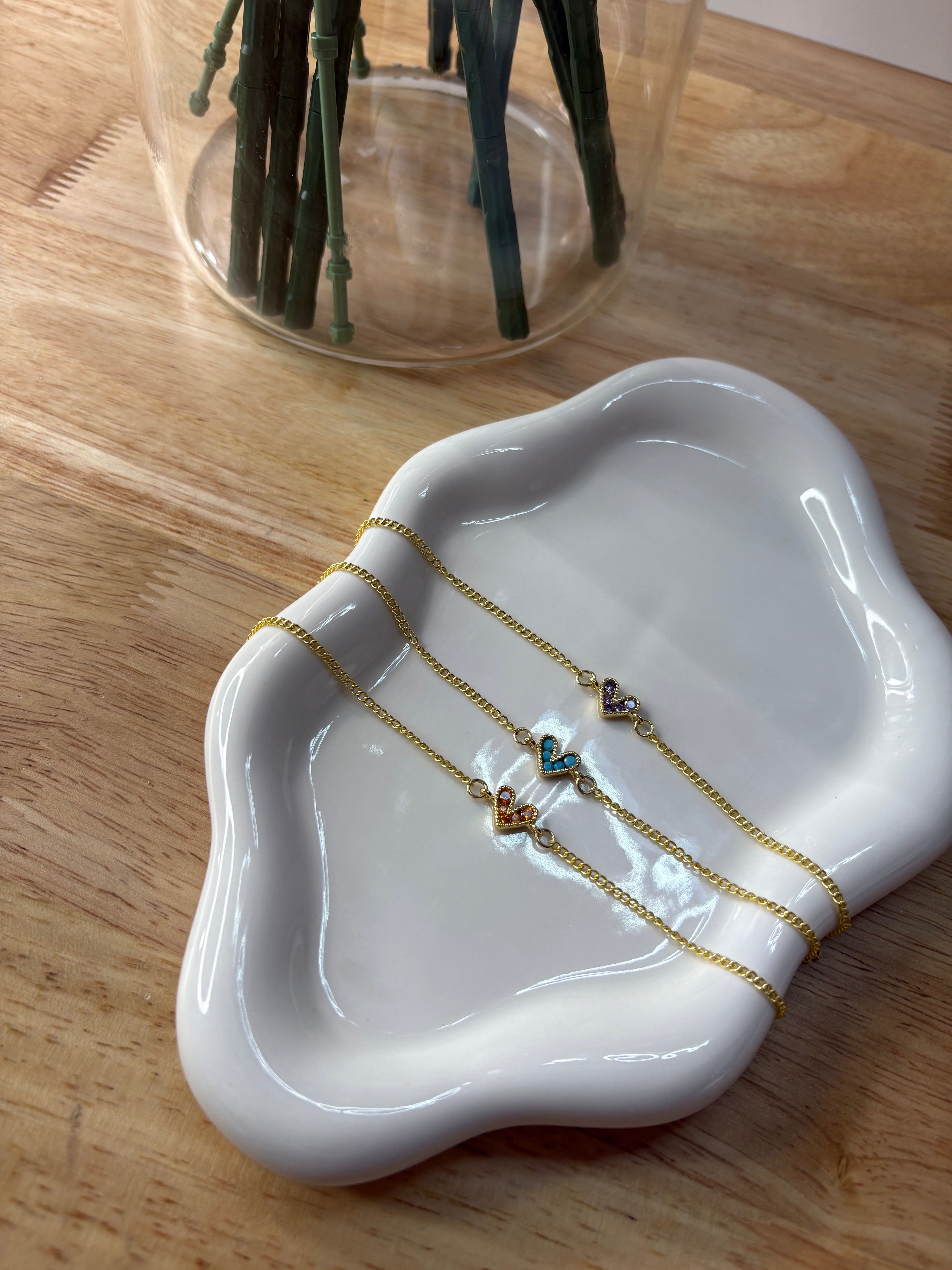 Conversation Heart Bracelet