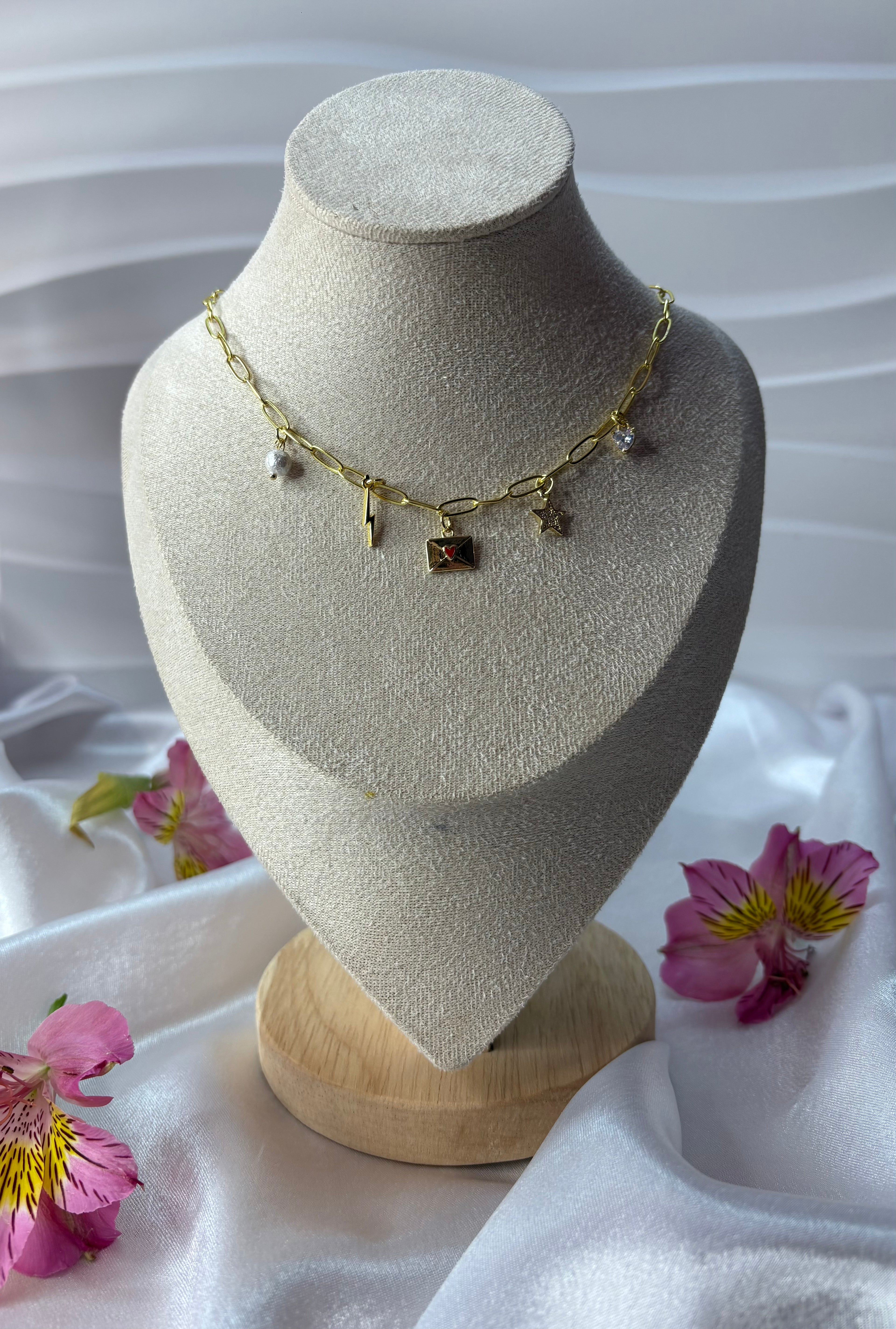 Love Notes Charm Necklace